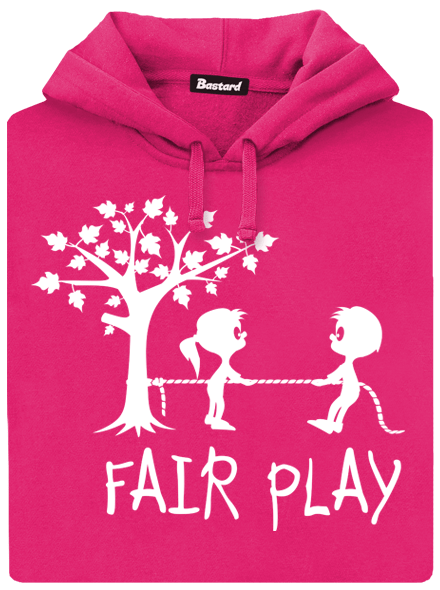 Fair play fialová dámská mikina Fair play fialová dámská mikina