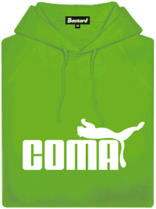 Coma zelená pánská mikina Coma zelená pánská mikina