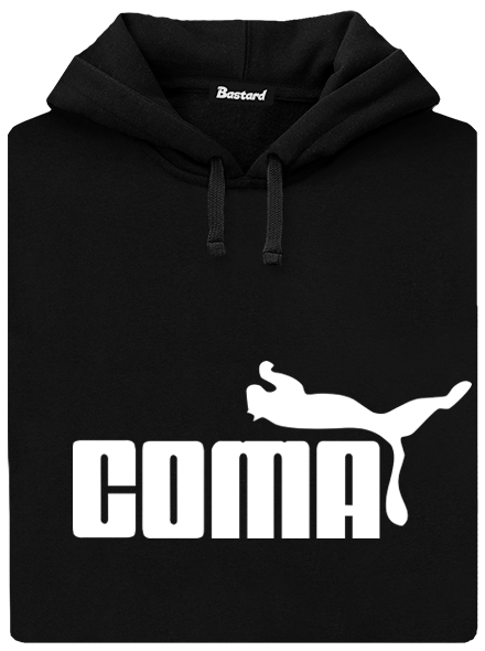 Coma černá pánská mikina Coma černá pánská mikina