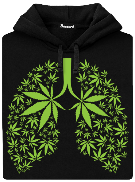 Ganja plíce pánská mikina Ganja plíce pánská mikina
