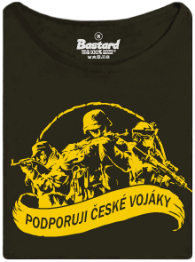 Podporuji vojáky dámské tričko Podporuji vojáky dámské tričko