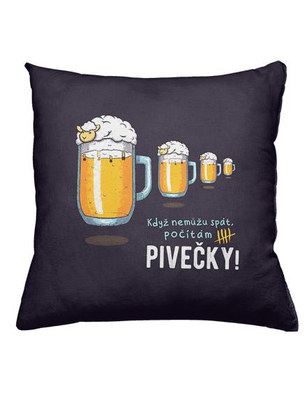 Pivečka polštář