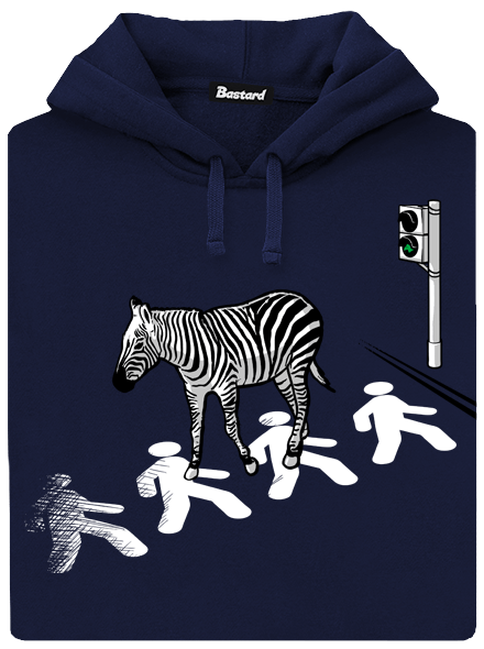 Zebra pánská mikina