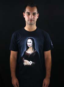 Mona Joker Lisa pánské tričko