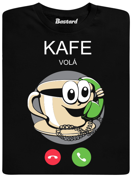 Kafe volá pánské tričko