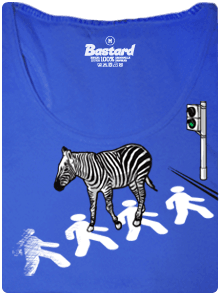 Zebra dámské tílko