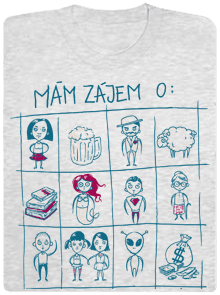 Mám zájem pánské tričko
